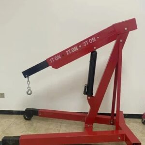 Hydraulic floor crane